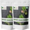 Bliss of Earth Certified Organic Wheatgrass Powder 33 Servings Super Food Dietary Supplement Rich in VIT A & B Non GMO Gluten Free 100GM Pack of 2 view 1