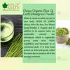 Bliss of Earth Certified Organic Wheatgrass Powder 33 Servings Super Food Dietary Supplement Rich in VIT A & B Non GMO Gluten Free 100GM Pack of 2 view 4
