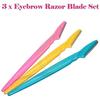LEEHELTON Women Disposable Fold-able Eyebrow Facial Hair Eyebrow Razor (multi) (3) view 2