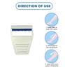 XSOURCE Razor Blade Men/Women Stainless Steel Edge Razor For Delicate Skin, Made in SWEDEN view 3