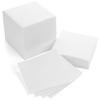 American Homestead Paper Napkins White Beverage|Ecofriendly|Decorative Small Table Cocktail Napkin Bulk|Dessert Coffee Cake|Kitchen Bar Birthday Tea Party Wedding (24 cm x 24 cm, White) view 1