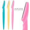 Digital Shoppy Women Eyebrow Trimmer Facial Hair Remove Razor Eyebrow Epilator Eye Brows Blades Shaver Knife Girl Makeup Cutting Cosmetic Tool (9 Pieces) view 3