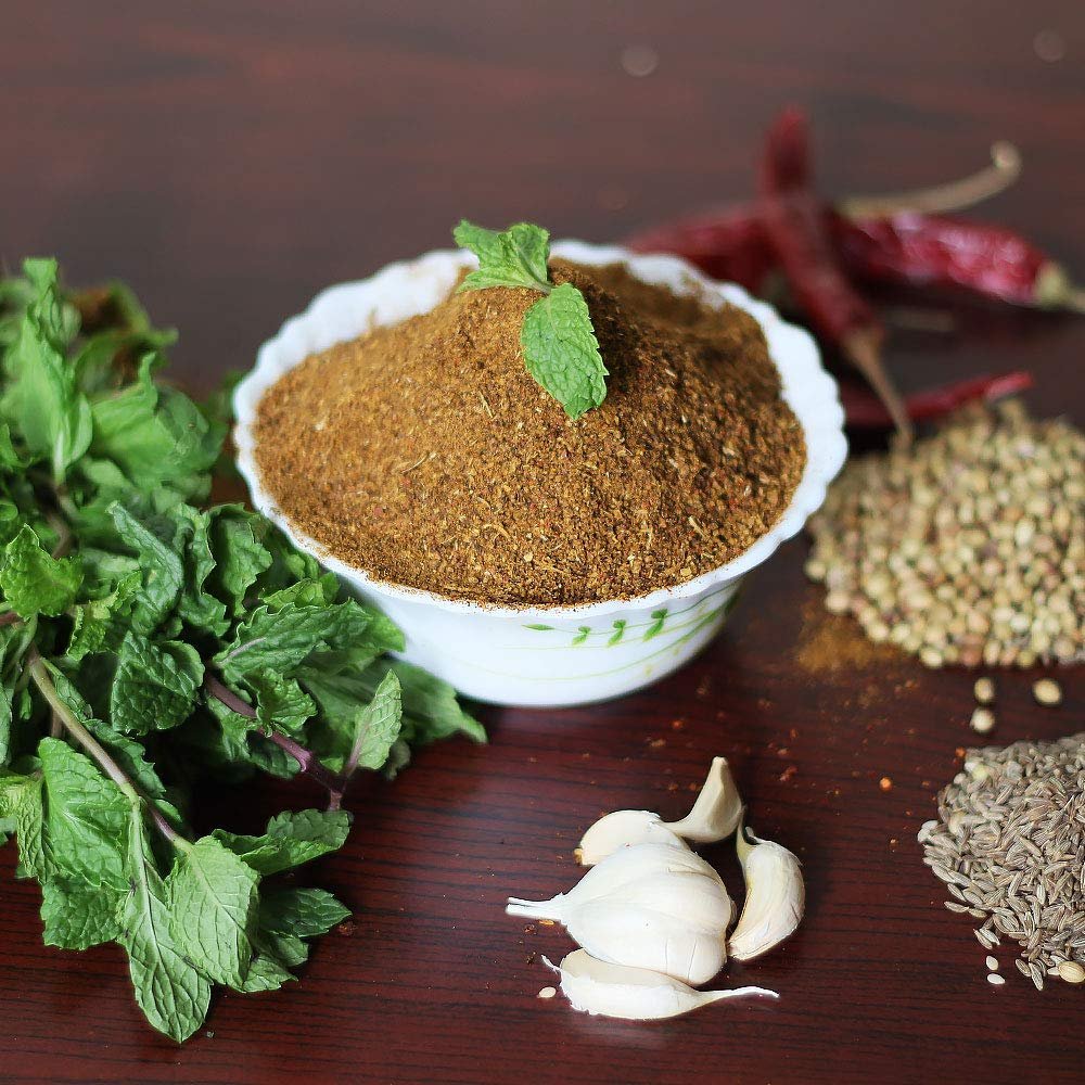 Sitara Foods Pudina Karam Podi 250 Grams pack