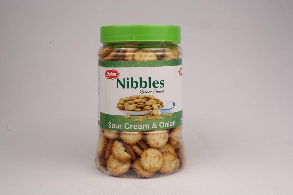 Dukes Nibbles Sour Cream & Onion Crackers (150g)
