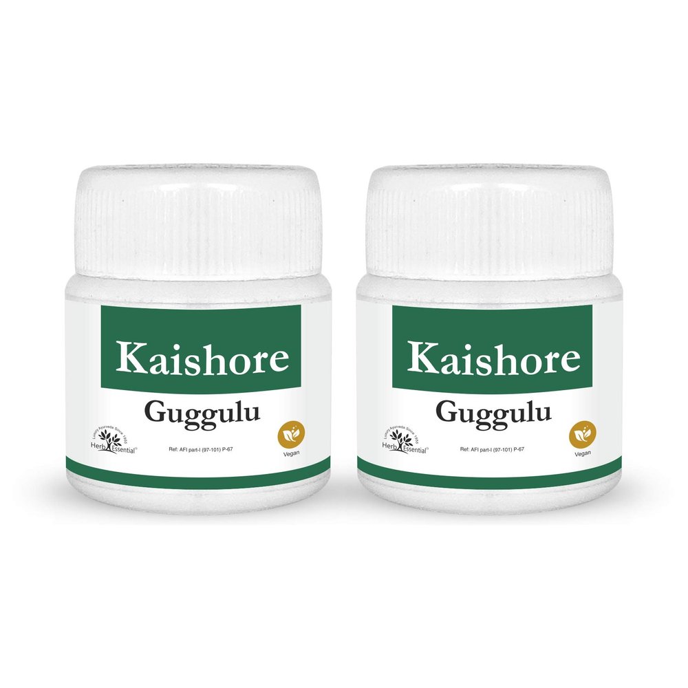 Herb Essential Kaisora Guggulu - 60's (Pack Of 2)
