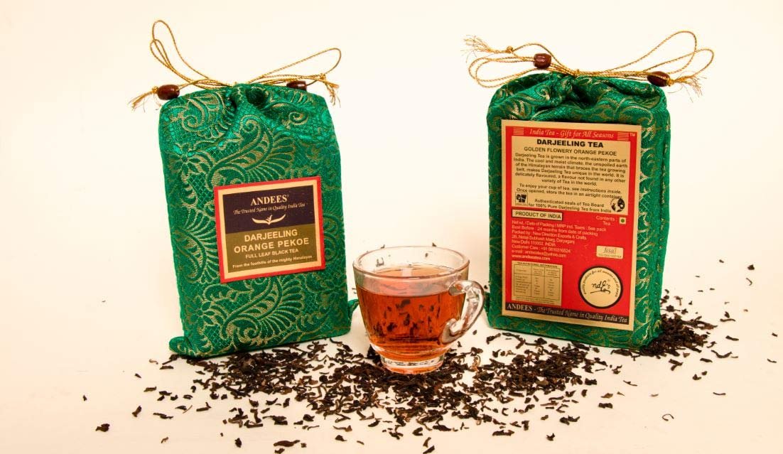 ANDEES Darjeeling Tea Golden Flowery Orange Pekoe(100 gm)