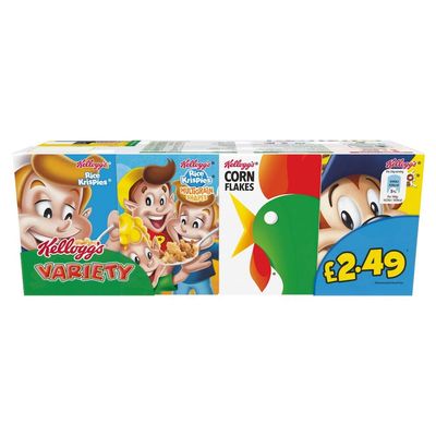 Kellogg's Variety Cereals Pack, 6.74 oz / 191 g (236308)
