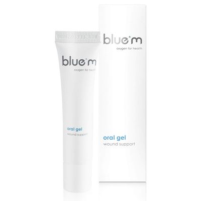 BlueM Oral Gel - Oral Wound Support - 15ml - High Concentration Oxygen Gel