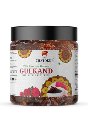 Being Marwari Organic Gulkand 800gms (Rose Petal Jam) | 100% Natural | Sun-Cooked Damask Roses