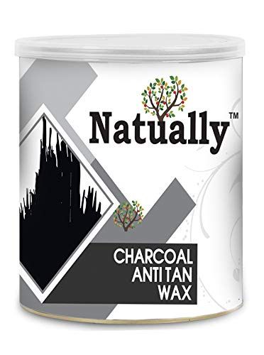 Natually charcoal anti tan wax