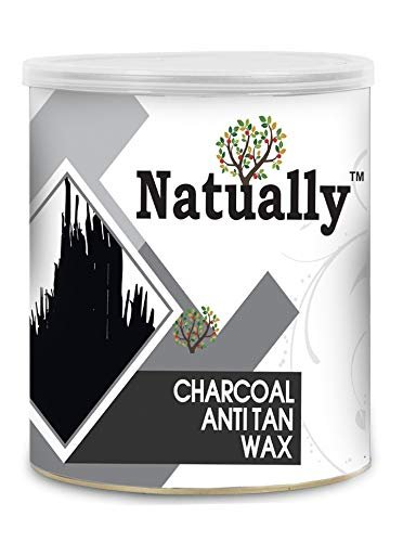Natually charcoal anti tan wax