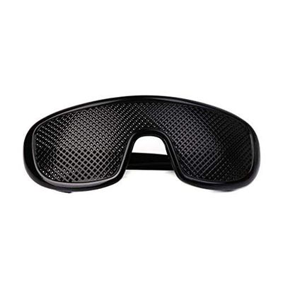 Rockoshop Effective Eyesight Improvement Vision Correction Pinhole Glasses For Myopia Astigmatism Amblyopia Treatment with Hard Case