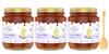 Farm Naturelle-Jamun Flower Wild Forest (Jungle) Honey/100% Pure/Raw/Natural/Un-Processed/Un-Heated/Lab Tested/Glass Bottle-(700gm+75gm Extra+Wooden Spoons.) x 3 Sets. view 1