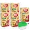 Happy Nights GOLD Tulsi and Herbal Mosquito Repellent | air Freshener Completely herbal-safe for children, 45ml Happy Night (Pack of 5 Refill plus 1 machine) view 1