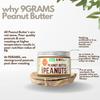 9GRAMS Honey Peanut Butter | High protein spread, No added sugar | 1Kg | Creamy | Gluten free & 100% natural view 3