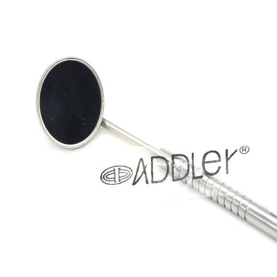 ADDLER Dental Mouth Mirror PREMIUM With Handle QTY 5 pcs, SIZE 5 NO RUST FOG RESISTANCE