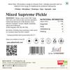 Add me Mixed Pickle 500 Gm supreme mix of lasoda ker mango ginger chili lemon amra ginger lotus stem. Glass Pack view 2