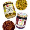 Add me 4 in 1 Pickle Combo Pack. Mango Pickles Aam ka achar 500gm, Mixed Pickles mix achar of ker lasoda mango chilli lotus stem lime 500gm, Sweet nimbu achar lime pickles without oil 600gm, green chilli mirch achar pickles 500g, Total 2.1 kg view 4