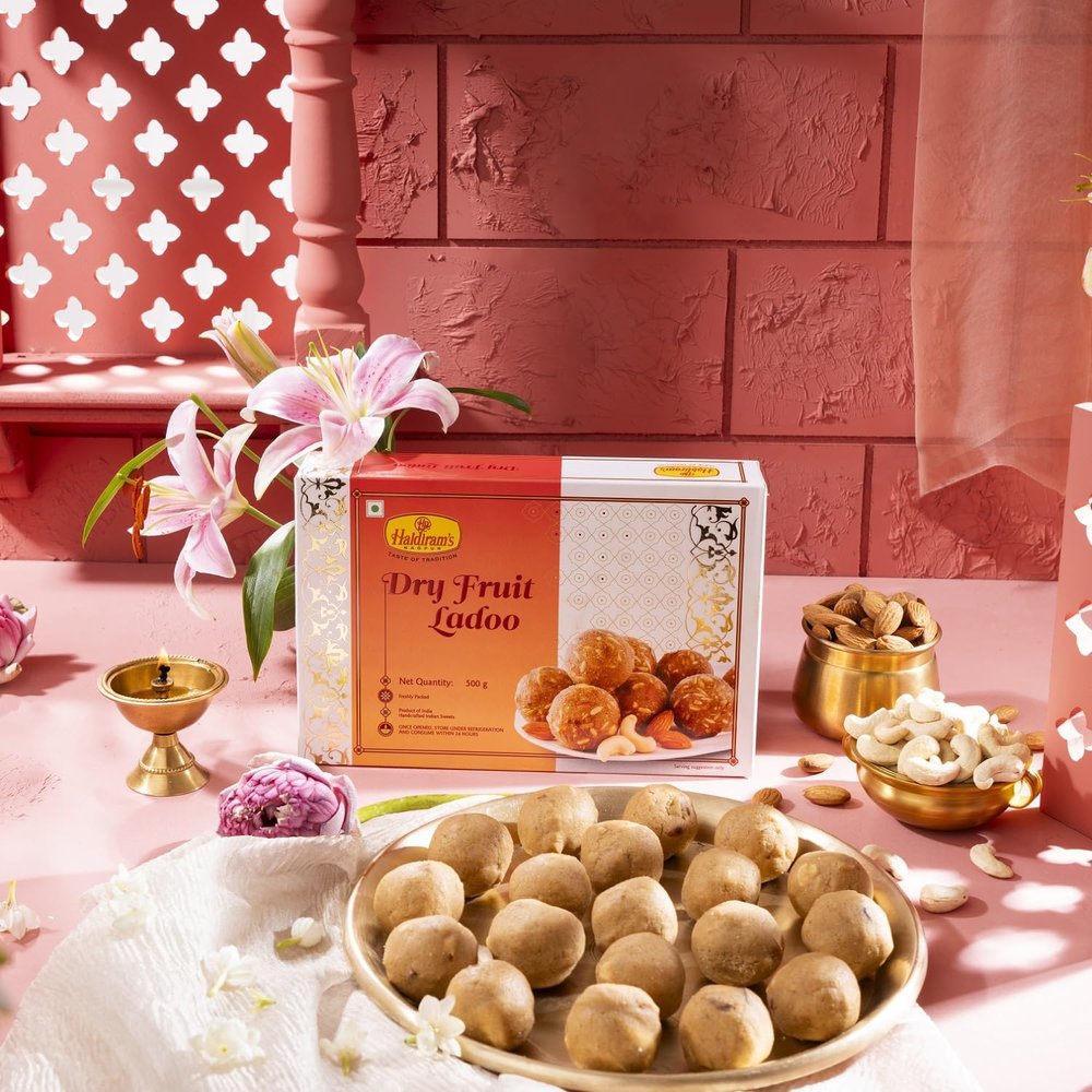 Haldiram's Nagpur Dry Fruit Ladoo (500 grams)