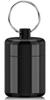 CHIVENIDO Small Pill Box, Waterproof Pill Fob Organizer, Portable Pill Holder Keychain (Black) view 1
