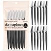Kitsch Pro Dermaplaning Tool Set, Facial Hair Removal for Women, Eyebrow Razor and Face Razor for Women, 12 Pack view 1