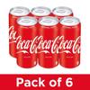 Coca-Cola Original Taste Soft Drink Can, 300 Ml (Pack Of 6) view 3