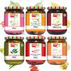 Add me Combo 6 in 1. Add me Mango Pickles 500 g, Sweet Lime Pickles 600 g, Green Chilli Pickles 500g, Punjabi Mixed Pickle 500g, Sweet Mango Pickles 600gm, Red Stuffed Chilli Pickles 500g Total 3.2kg view 1