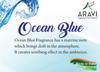 A Aravi Fragrance From Nature Ocean Blue Small Reed Diffuser, Air Freshener for Living Room, Bedroom and Bathroom, Scented Anti-Bacterial Essential Oil (10 ml) view 4