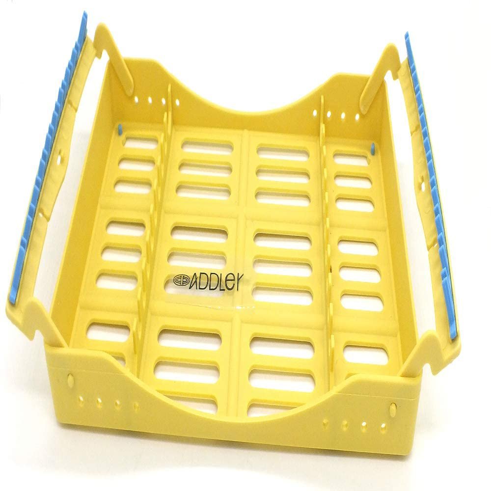 ADDLER PLASTIC AUTOCLAVABLE INSTRUMENT CASSETTE FOR 8 INSTRUMENTS DENTAL