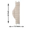 Tycoon Physio Solutions Cervical Steam Pack/Moist Heat Packs(7.5 * 22 Size) view 3