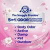 Snuggle Plus SuperFresh Fabric Softener Dryer Sheets with Static Control and Odor Eliminating Technology, Spring Burst, 200 Count view 2