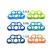3nh Pack of 1 Muscle Execrise Fitness Gripper (Color: Blue, Material: Silicone) view 2