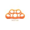 3nh Pack of 1 Muscle Execrise Fitness Gripper (Color: Orange, Material: Silicone) view 1