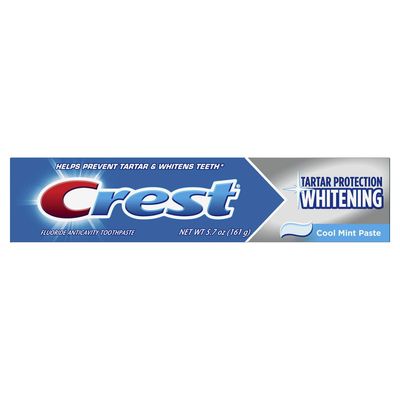 Crest Tartar Protection Toothpaste Whitening Cool Mint, 5.7 Oz