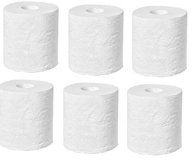 BIP KRUM Toilet Tissue Paper (2 Ply) 6 Rolls in 1 Pack (Super Saver), 1500 Sheets