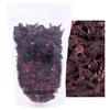 The Indian Chai - Organic Hibiscus Flower Tea 50 grams in Zipper Bag || Hibiscus Sabdariffa || Helps Lower Blood Sugar and Cholesterol || Cocktails, Mocktail & Syrups || Caffeine Free Herbal Tea view 1