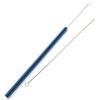 Norpro Stainless Steel Metallic Smoothie Drinking Straws with 2 Cleaning Brushes, view 2