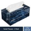 Freshee 100 Pulls 2 Ply Signature Car Facial Tissue Paper Box, Bacteria Resistant, Hygienic Fresh Skin Friendly Water Dissolvable Disposable Dry Tissue Made With 100% Virgin Fibre view 2