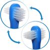 Rehabilitation Advantage Denture Scrub Brush & Suction Cup Holder,Red/Gray view 4