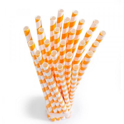 Biodegradable Paper Straws Eco-Friendly, Colorful, and Disposable Drinking Straws for Parties, Events & Daily Use, 10 mm Thick, Pack of 50 pcs