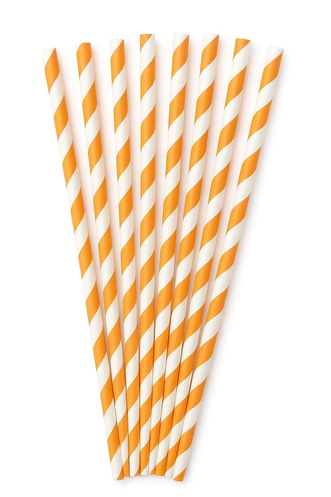 Biodegradable Paper Straws  Eco-Friendly, Drinking Straws for Parties, Events & Daily Use, 10 mm Thick, Pack of 100 pcs