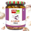 Add me Garlic Pickle 500gm Lassan Lahsun Ka Achar Home Made Tasty Pickles Glass Pack of 1 view 1