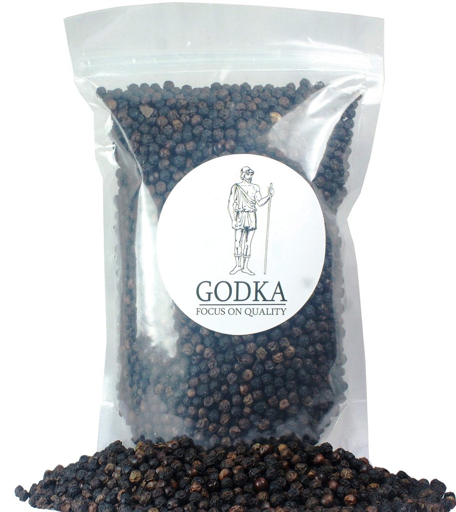 Godka Black Pepper Corn/Black Pepper/Kali Mirch 250g