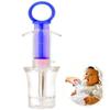 Nema Needle Design Baby Liquid Medicine Feeder - Blue view 3