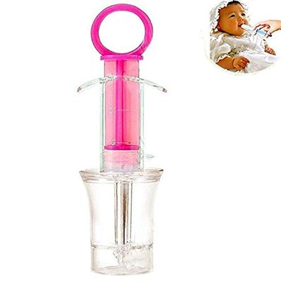 Nema Needle Design Baby Liquid Medicine Feeder - Pink