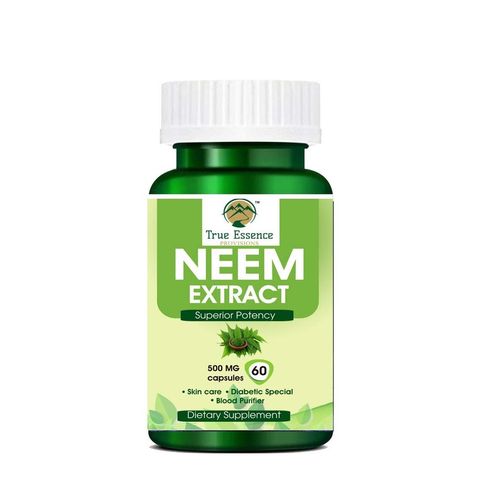 Heera Ayurvedic Research Foundation NEEM EXTRACT 60 PCS.Veg Capsule (500mg)