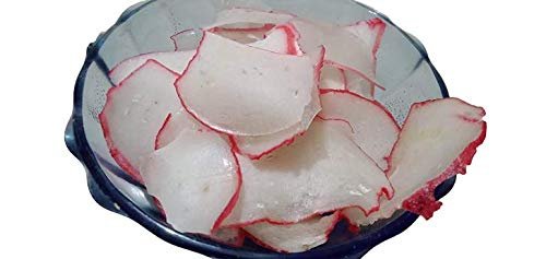 Anuvan Feel The Utsav Ready-to-Fry Home Made PANEER CHIPS-500GM(Pink Colour)