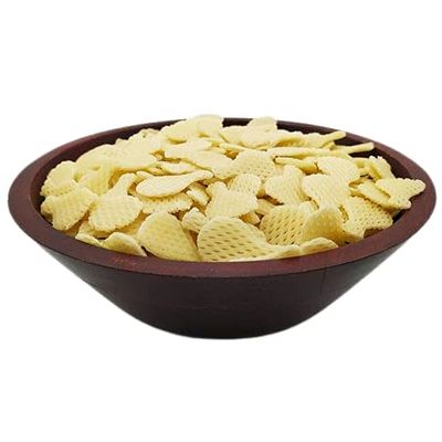 Anuvan Feel The Utsav - Scoopy Bats Fryums with Chaat Masala | Ready to Fry Snack - 250GM