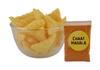 Anuan Feel The Utsav Ready-to-Fry Dry Mad Tangle Samosa Triangle Tasty with Chaat Masala Homemade papad Food Snack Chips-500GM view 1