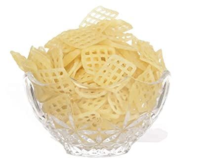 Anuvan Feel The Utsav Ready-to-Fry Dry Square PAPAD with Chaat Masala Tasty Homemade papad Food Snack Chips-250GM